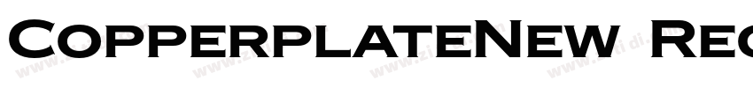 CopperplateNew Regu字体转换
